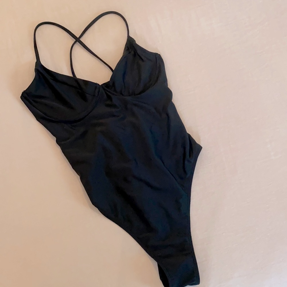 Abercrombie and Fitch high cut one piece swimsuit
